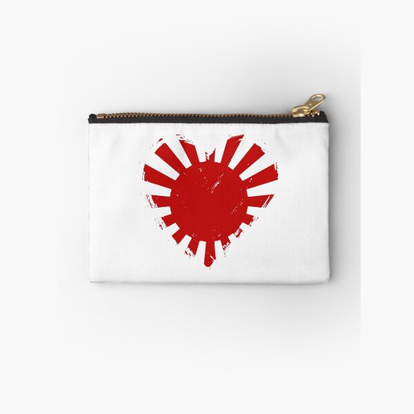 Item preview, Distressed Rising Sun Flag Heart designed and sold by shitpostee.