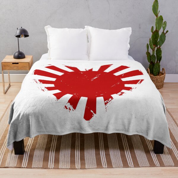 Item preview, Distressed Rising Sun Flag Heart designed and sold by shitpostee.
