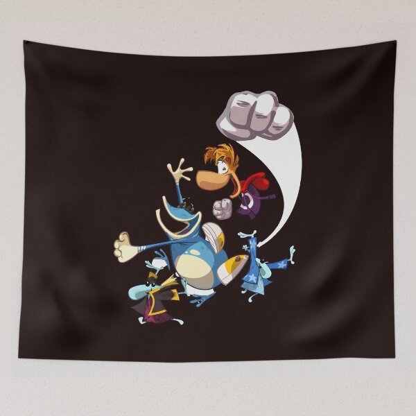 Item preview, Rayman Globox Teensies Action Punch designed and sold by FeatherTaleInk.