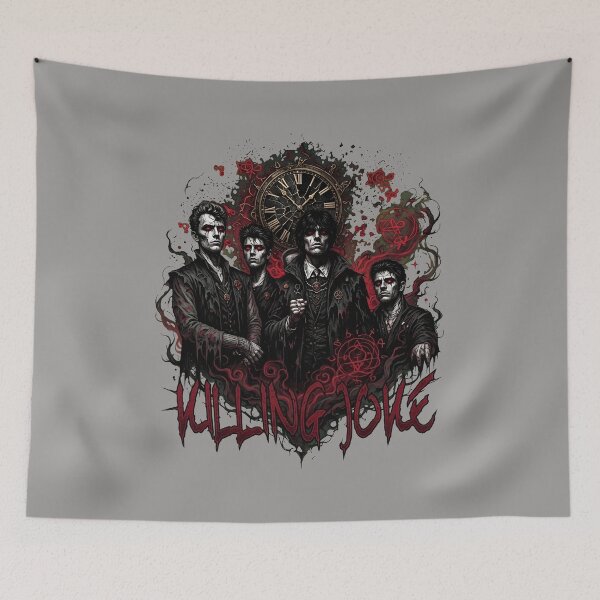 Item preview, Iconic 80s Rock Group Portrait Graphic-11 designed and sold by MuhamNajdi.
