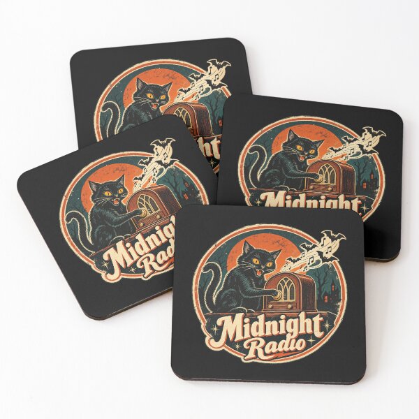 Item preview, Midnight Radio Cat Broadcast designed and sold by Knightzoro Studio.