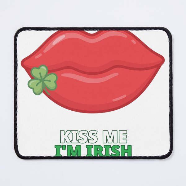 Item preview, Kiss Me Im Irish Shamrock St Patricks Day designed and sold by ThreeFlyingAces.