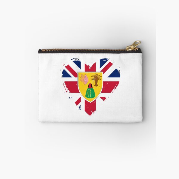 Item preview, Distressed Turks And Caicos Islands Flag Heart TC designed and sold by shitpostee.