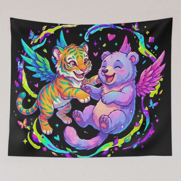 Item preview, Tigers and Bears designed and sold by PP&RAINBOW SHOP.