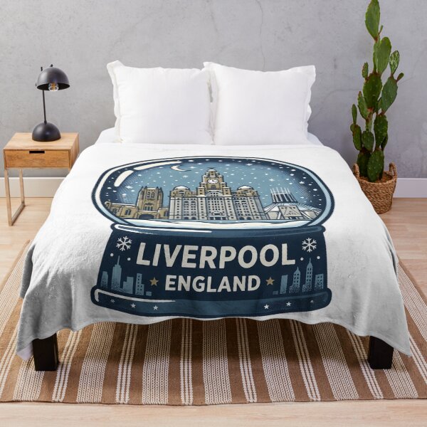 Item preview, Vintage Liverpool Snow Globe Travel Badge designed and sold by k3rstman1.