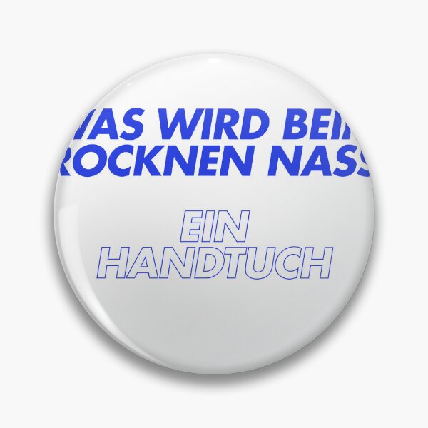Item preview, Was wird beim Trocknen nass? designed and sold by Ifcitiesdesign.