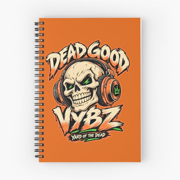 Item preview, Dead Good Vybz – Halloween Headphone Skull designed and sold by digitalbob60.