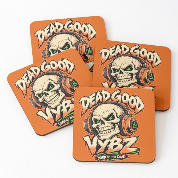 Item preview, Dead Good Vybz – Halloween Headphone Skull designed and sold by digitalbob60.
