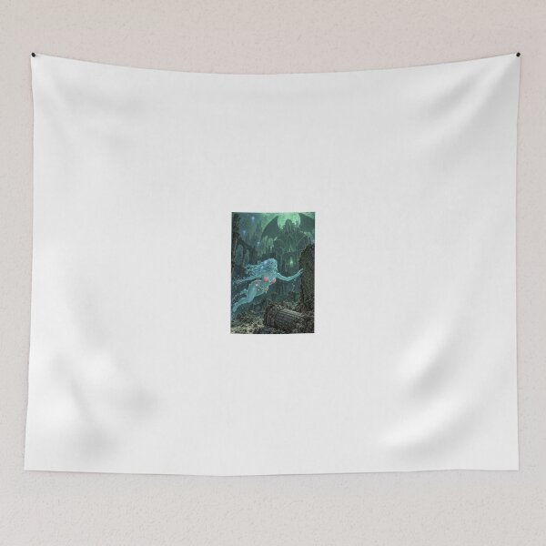 Item preview, Slime girl with cthulhu in underwater ruins designed and sold by CathryneDelamort.