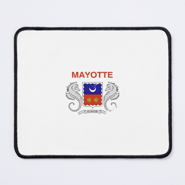Item preview, Distressed Mayotte Flag Heart YT designed and sold by shitpostee.