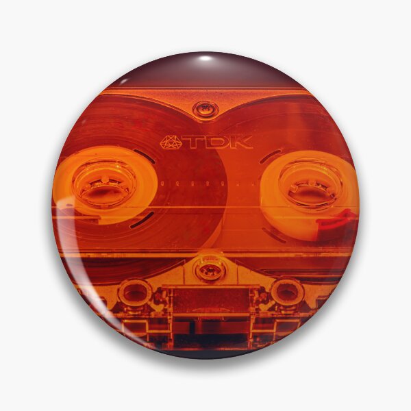 Item preview, Classic 1980's Metal Cassette Tape in Red  designed and sold by Radiocafe.