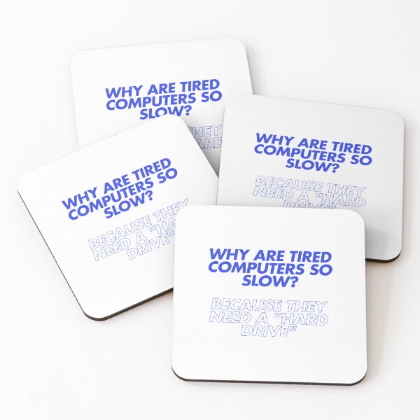 Item preview, Why are tired computers so slow? designed and sold by Ifcitiesdesign.