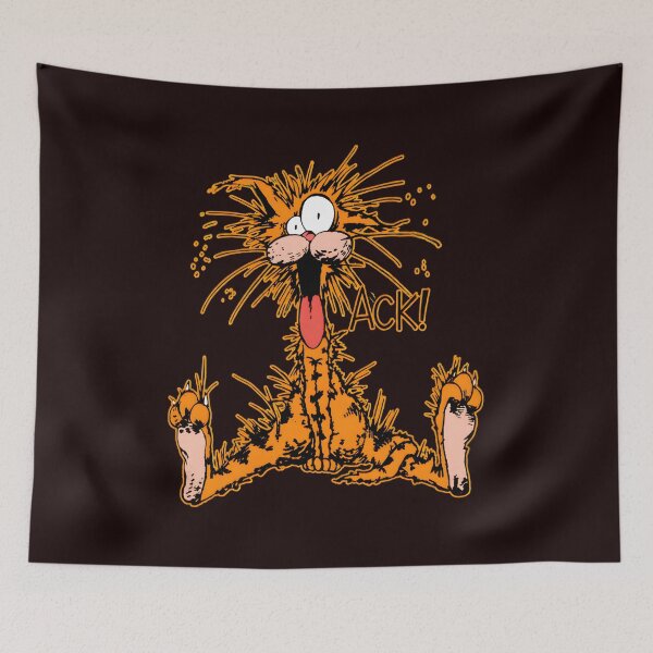 Item preview, Ack Cat Messy Fur Comic Art designed and sold by Jarya-Menari.