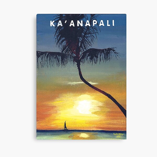 Ka'anapali, Mauai Canvas Print