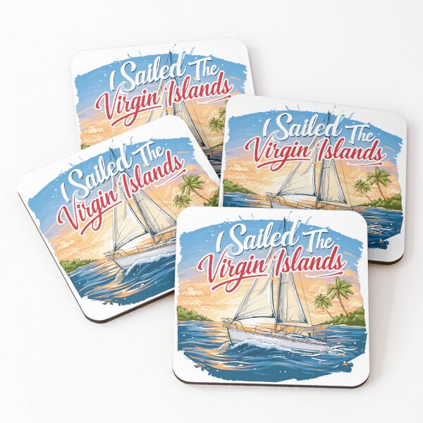 Item preview, I Sailed The Virgin Islands Sunrise designed and sold by RichardRags.
