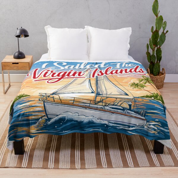 Item preview, I Sailed The Virgin Islands Sunrise designed and sold by RichardRags.