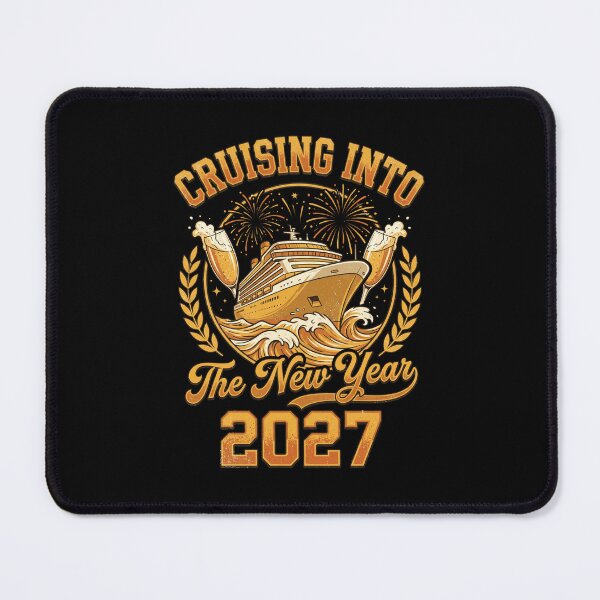 Item preview, Cruising Into The New Year 2027 New Year Cruise Celebration designed and sold by CORJIDOG-ART.