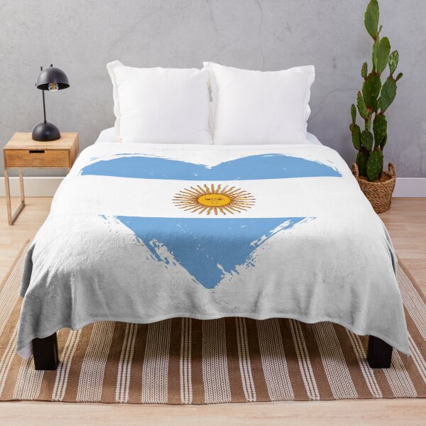 Item preview, Distressed Argentina Flag Heart AR designed and sold by shitpostee.