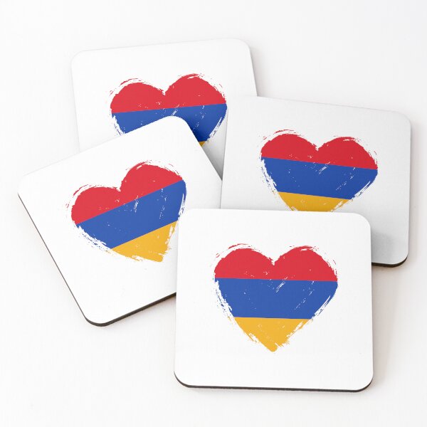 Item preview, Distressed Armenia Flag Heart AM designed and sold by shitpostee.