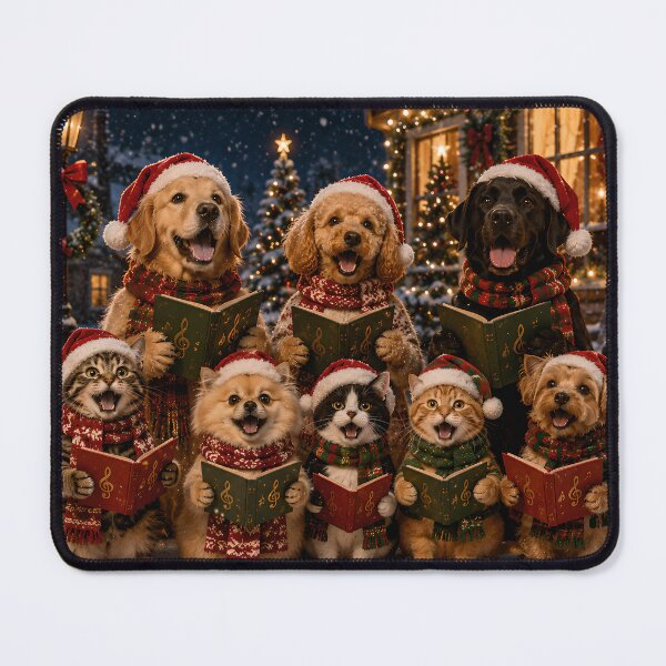 Item preview, The Christmas Caroling Crew designed and sold by Stubblejumper Artworks.