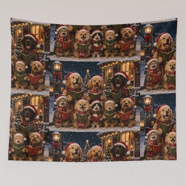 Item preview, The Christmas Caroling Crew designed and sold by Stubblejumper Artworks.