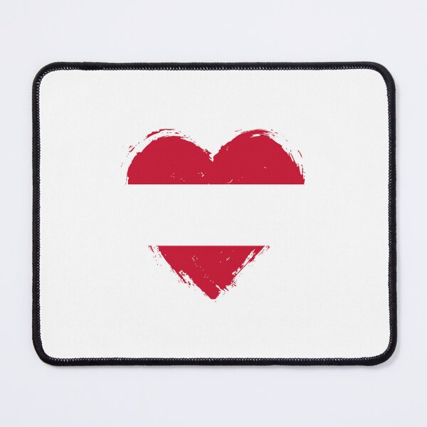 Item preview, Distressed Austria Flag Heart AT designed and sold by shitpostee.