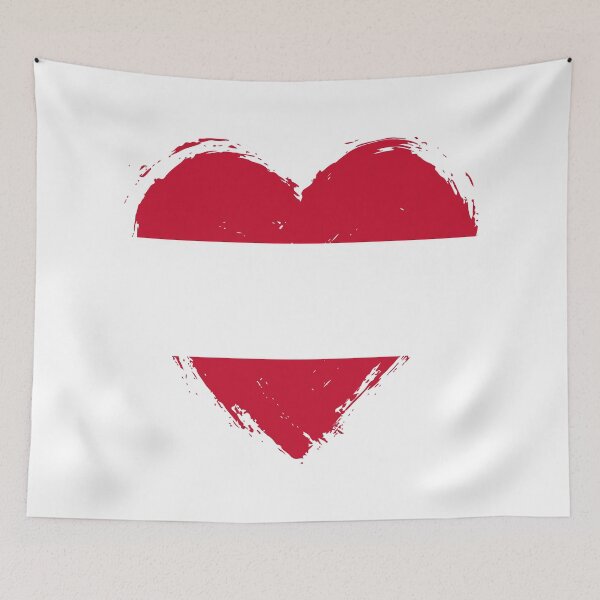 Item preview, Distressed Austria Flag Heart AT designed and sold by shitpostee.