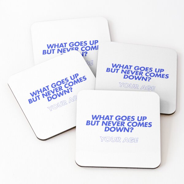 Item preview, What goes up but never comes down? designed and sold by Ifcitiesdesign.