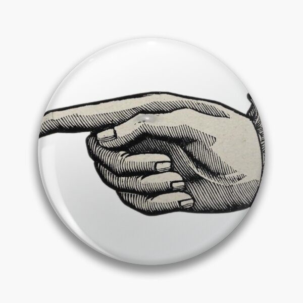 Item preview, Vintage Hand Sticker designed and sold by morganisdizzy.