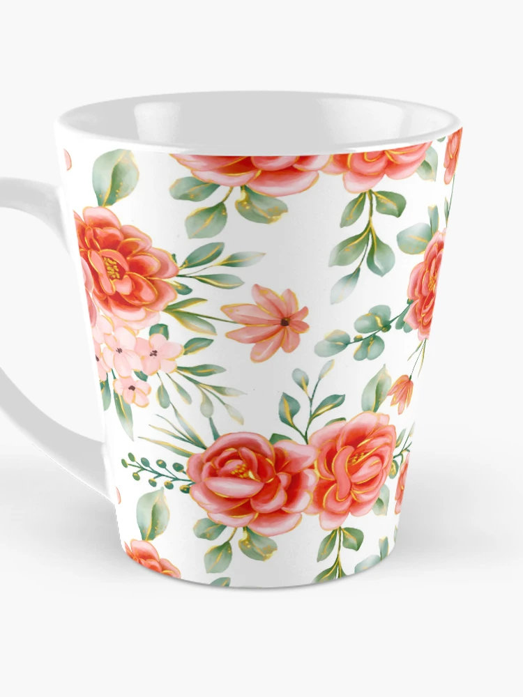 Thumbnail 3 of 4, Coffee Mug, Red Roses designed and sold by ViaARTfactory.