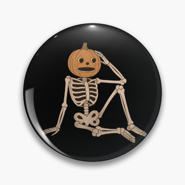 Item preview, Pumpkin Skeleton designed and sold by Juanitafont86.