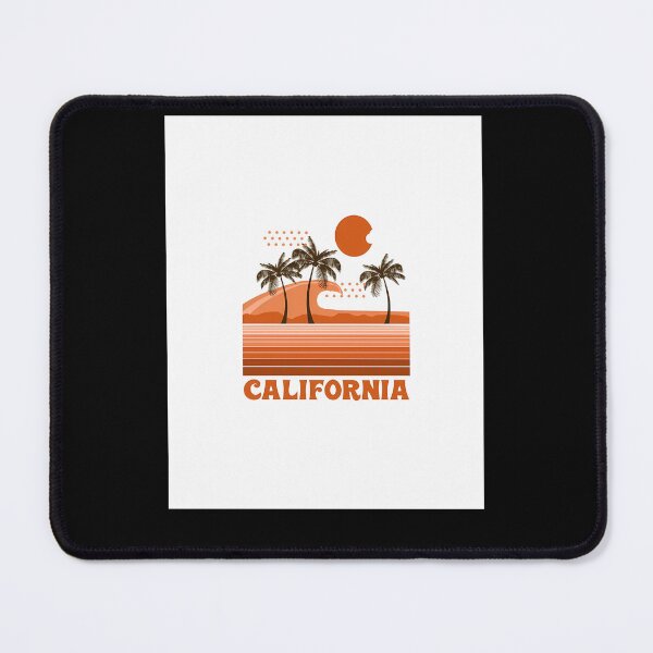 Item preview, California---Retro-70S-1970'S-Sun-Surfing-Beach-Throwback-Minimal-Design-By-Seventy-Eight designed and sold by hughssmoo.