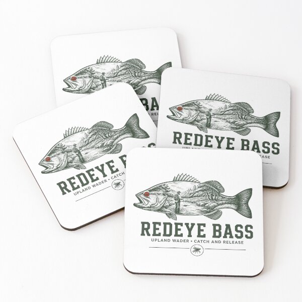 Item preview, Vintage Redeye Bass Upland Wader Silhouette Graphic designed and sold by NobleCast .