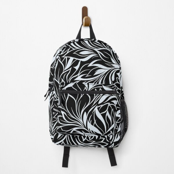 Item preview, Elegant Black And White Foliage Floral Pattern designed and sold by Owcomm.
