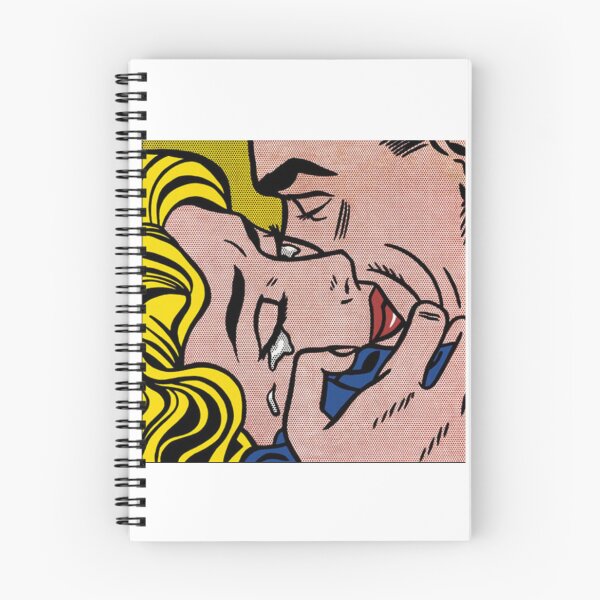 Item preview, Vintage Romance Comic Blonde Couple Kissing Retro Pop Art designed and sold by whimseyangel.
