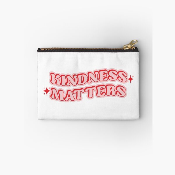 Item preview, Kindness Matters Cute Red Bubble Lettering Positive Quote designed and sold by FemmePod.