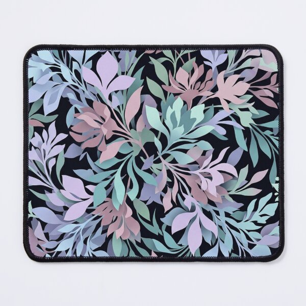 Item preview, Pastel Floral Garden Leaves Floral Pattern designed and sold by Owcomm.