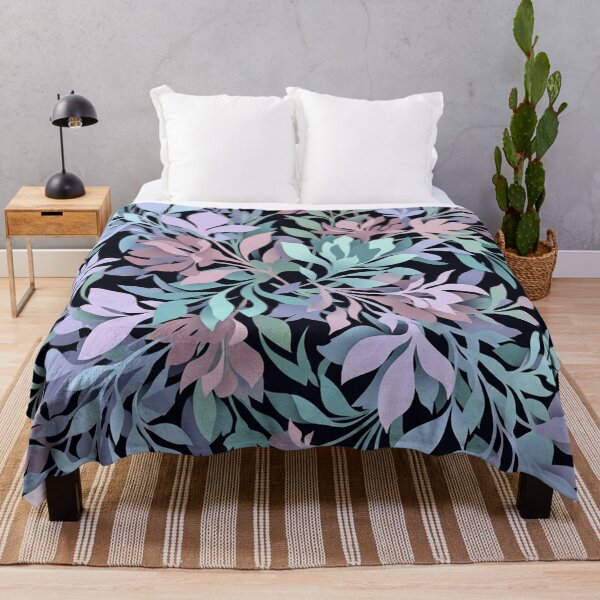 Item preview, Pastel Floral Garden Leaves Floral Pattern designed and sold by Owcomm.