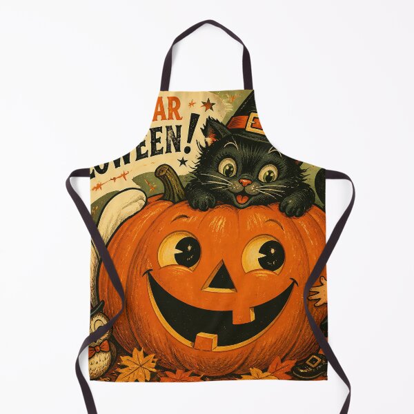 Item preview, Vintage Halloween Celebration scene designed and sold by 4Seasons.