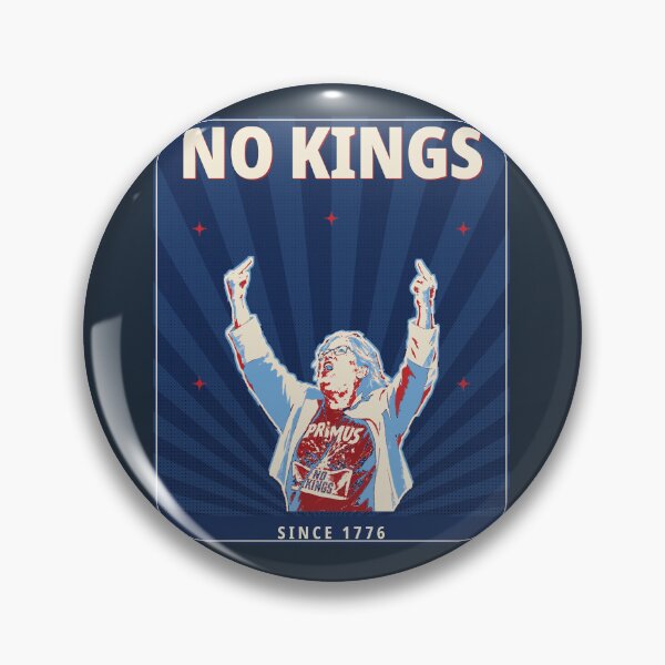 Item preview, Aunt Sue No Kings black t-shirt designed and sold by TeeheesAndCo.