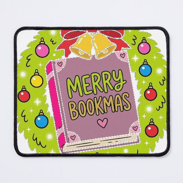 Item preview, Merry Bookmas Sticker designed and sold by viinnzArt.