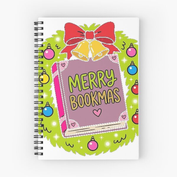 Item preview, Merry Bookmas Sticker designed and sold by viinnzArt.