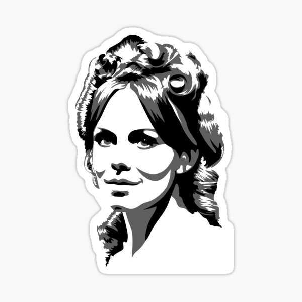 Item preview, Dark Shadows - Angelique Bouchard - STICKER designed and sold by Lunettarose.