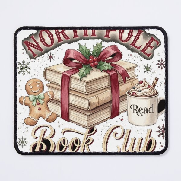 Item preview, North Pole Book Club Premium Oversized Hoodie designed and sold by Cute-Pretty.