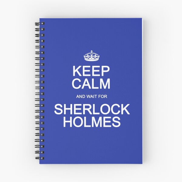 Item preview, Keep Calm and wait for Sherlock Holmes designed and sold by Normbot2000.