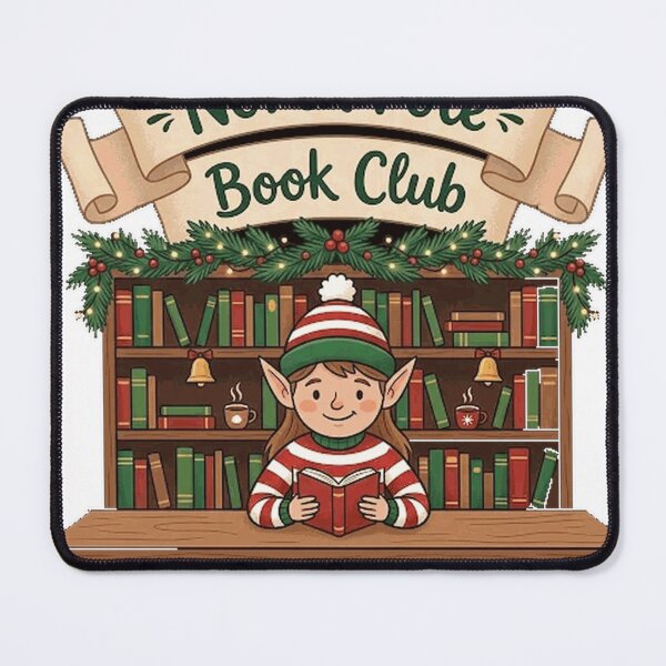 Item preview, North Pole Book Club T-Shirt, Christmas Book Lover Tee, Cozy Holiday Reading Sweatshirt, Bookworm Santa Gift Shirt Classic T-Shirt designed and sold by Atros.