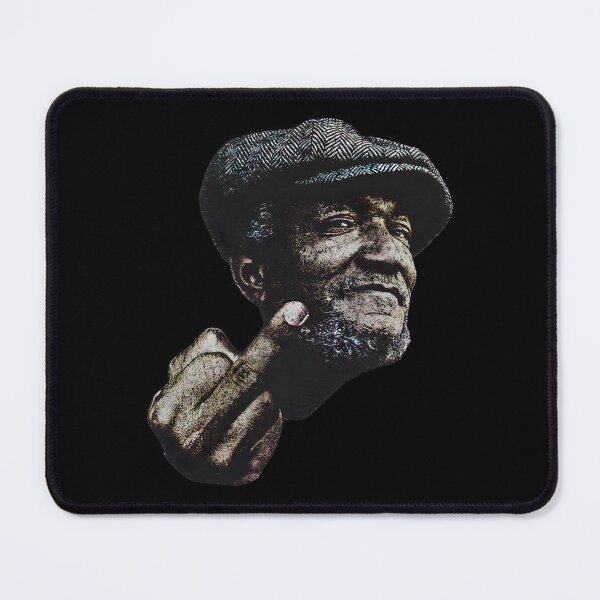 Item preview, Elderly Man Middle Finger Attitude Flat Cap designed and sold by CoastalCraftArt.