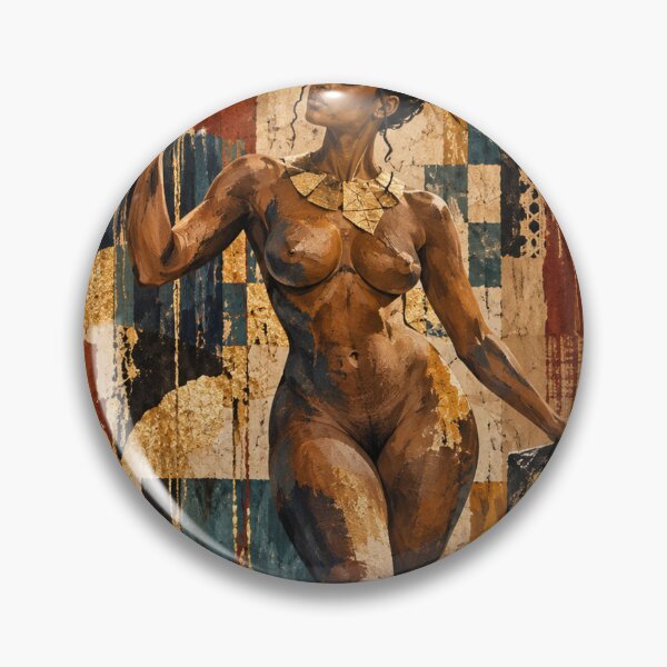 Item preview, Golden Sovereignty | Black Woman Abstract Art designed and sold by TedKentPhoto.