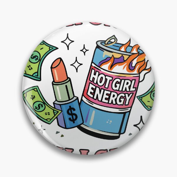 Item preview, Back On My Bullshit Hot Girl Energy Poster designed and sold by Matinez Pink.