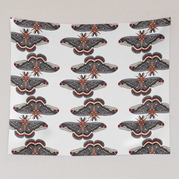 Item preview, Robin Moth Hyalophora cecropia designed and sold by NyQuis.